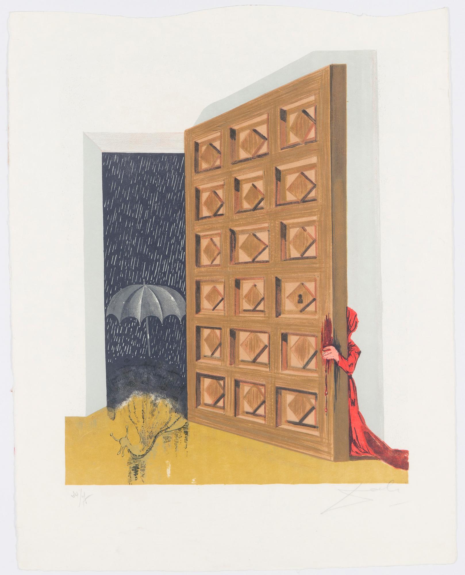 Salvador Dalí, "The Will-o'-the-Wisps Are in Town" ur "Contes d'Andersen".