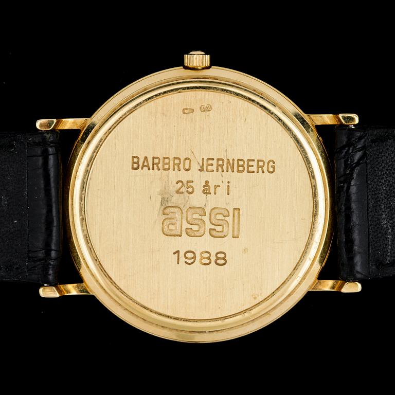 ARMBANDSUR, 2st, 18k guld, Omega  Seamaster och Tissot Seastar Seven. 1970/80-tal.