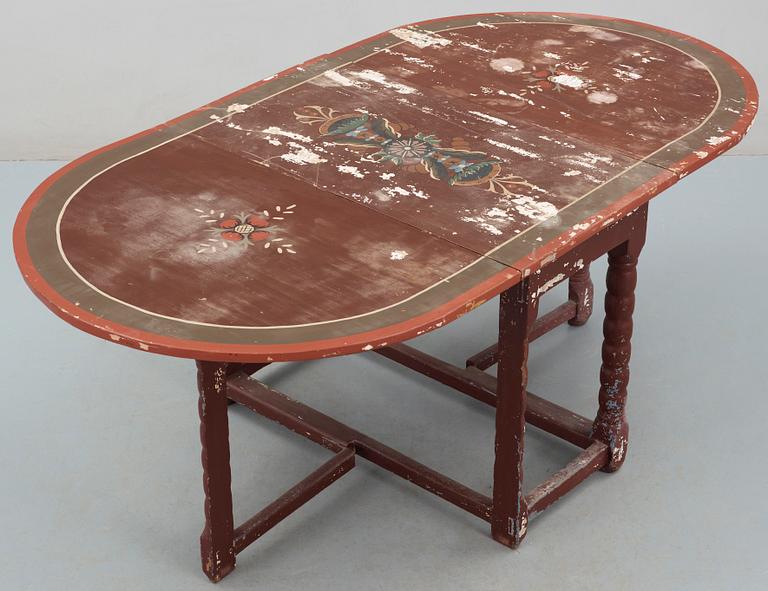 SLAGBORD, allmoge, 1800-tal.