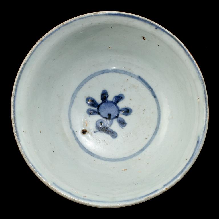 SKÅL, porslin, Kina, Ming, (1368-1644).