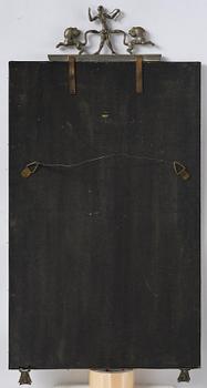 Nils Fougstedt, a Swedish Grace pewter mirror, Herman Bergman konstgjuteri, Stockholm, 1932.