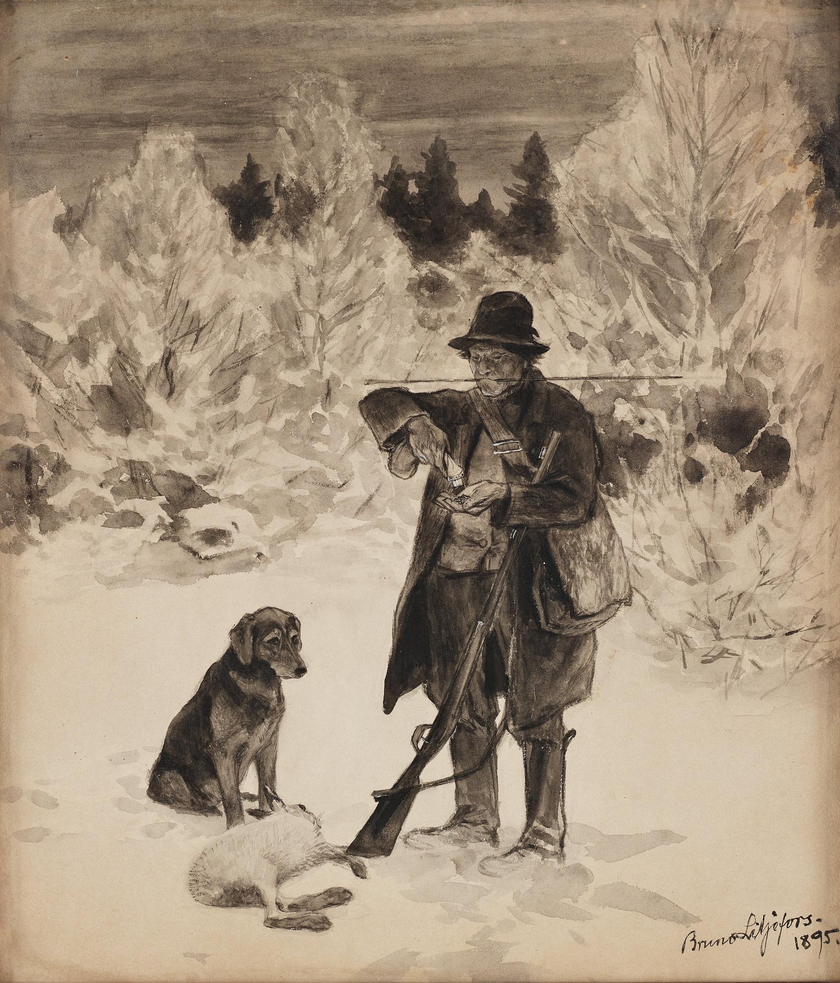 Bruno Liljefors, Värdshusarn.