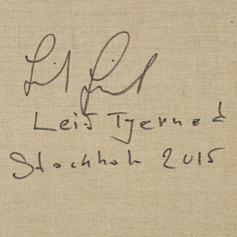 Leif Tjerned, akryl på duk, signerad och daterad 2015 a tergo.