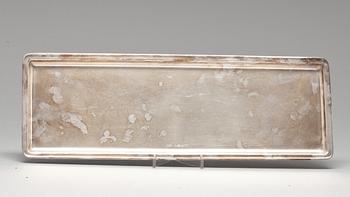 BRICKA, silver, GAB, Stockholm, 1964. Vikt 570 g.