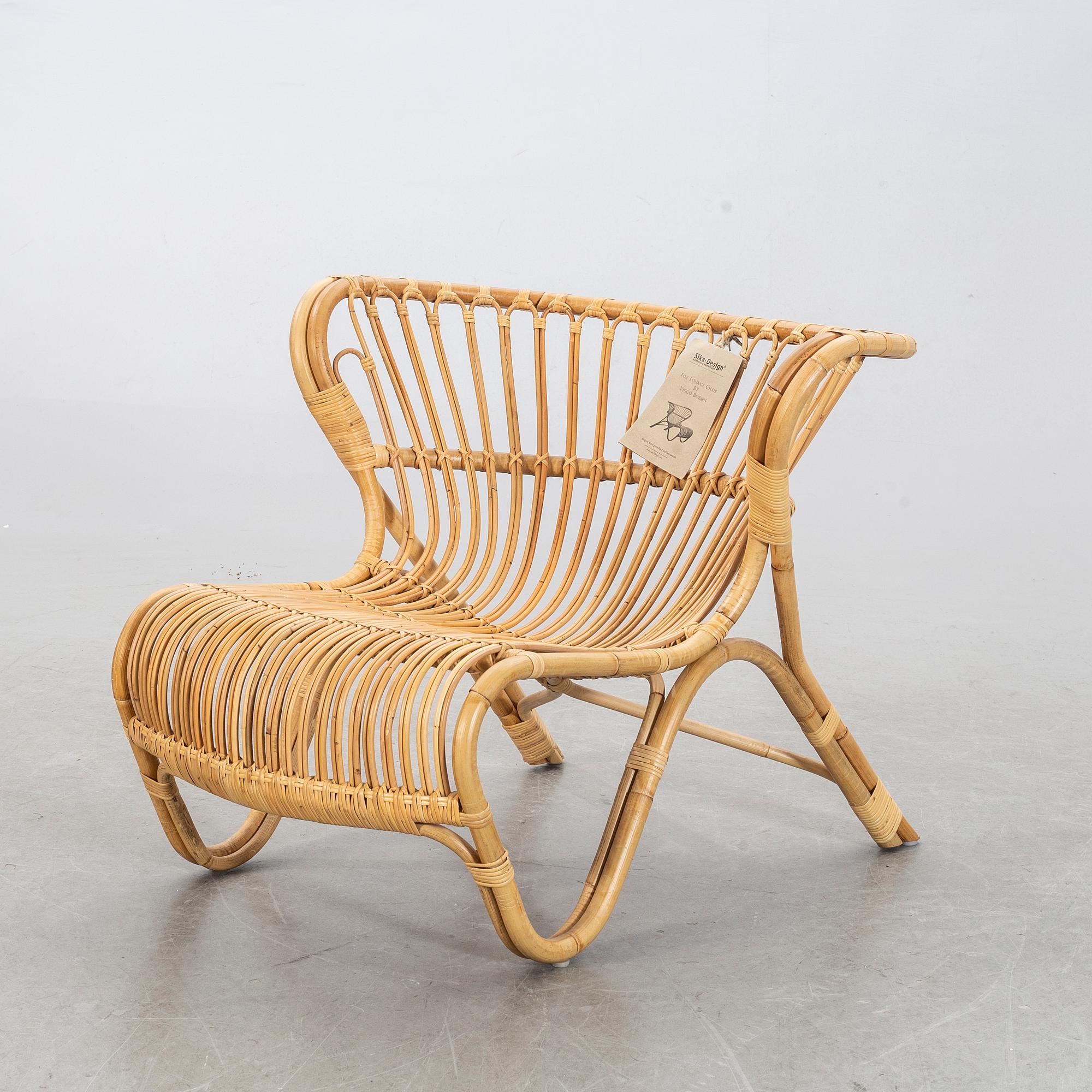 VIGGO BOESEN, fåtölj, "Fox", Sika Design, 1900/2000-tal.