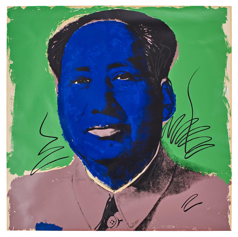 Andy Warhol, "Mao".