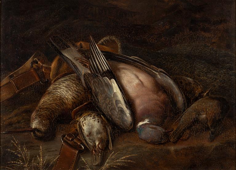 Johan Laurentz Jensen, oil on canvas, signed and dated 1845.