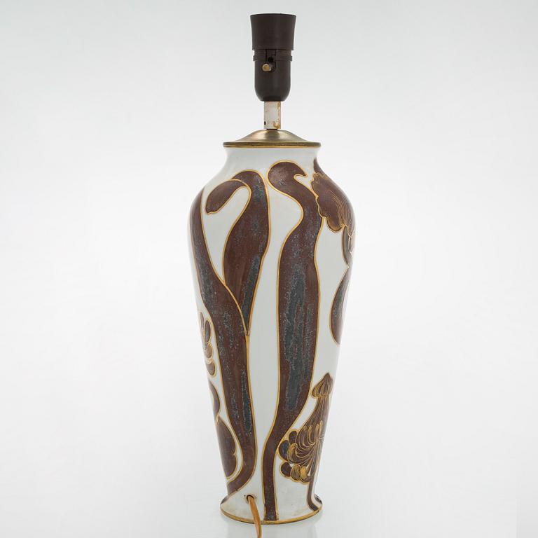 Thure Öberg, bordslampa, signerad T. Ö. Arabia.