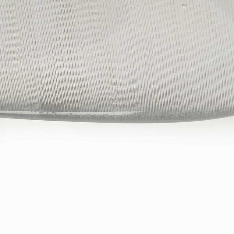 Tapio Wirkkala, taide-esine 3869, "Sulka" signeerattu Tapio Wirkkala Iittala -56.