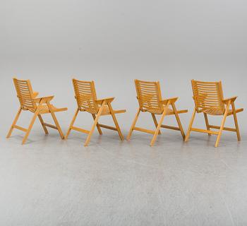 NIKO KRALJ, four 'Rex' chairs, second half of the 20th Century.