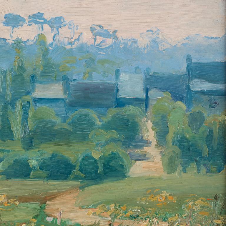 Agnes de Frumerie, Landscape from Brittany.