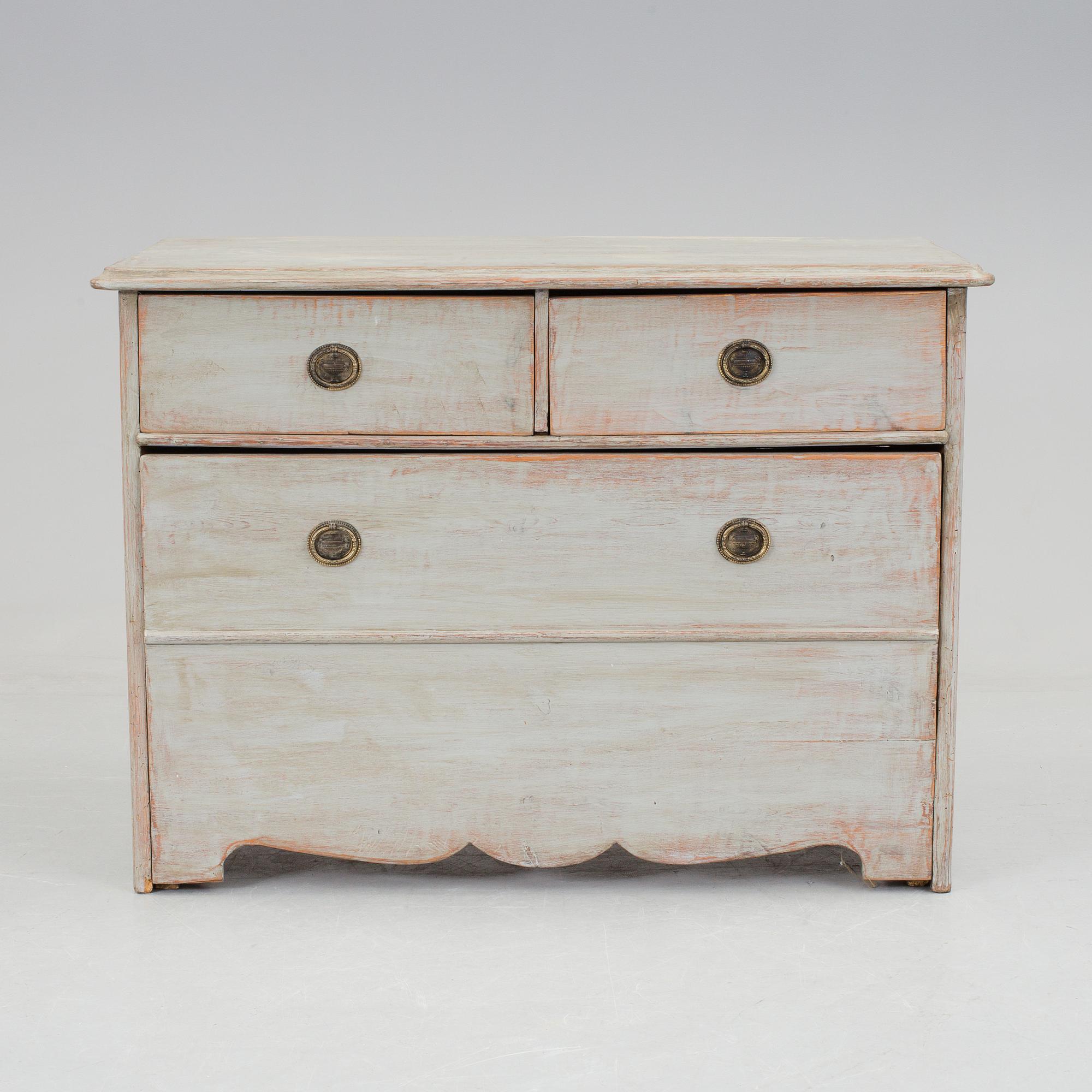 BYRÅ / SÄNG, 1800-talets första hälft.