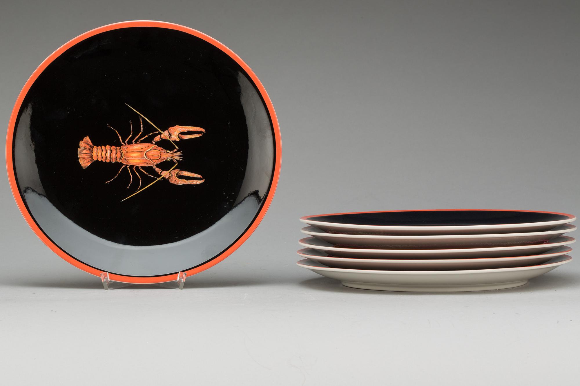 KRÄFTTALLRIKAR, 6 st, porslin, Villeroy & Boch.