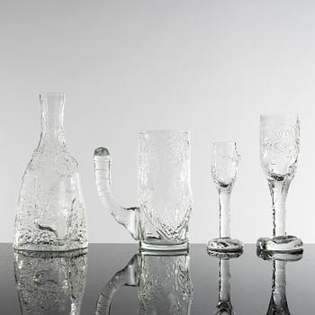 GLASSERVIS, 11 delar, Eugen Montelin, Reijmyre, 1900-talets andra hälft.