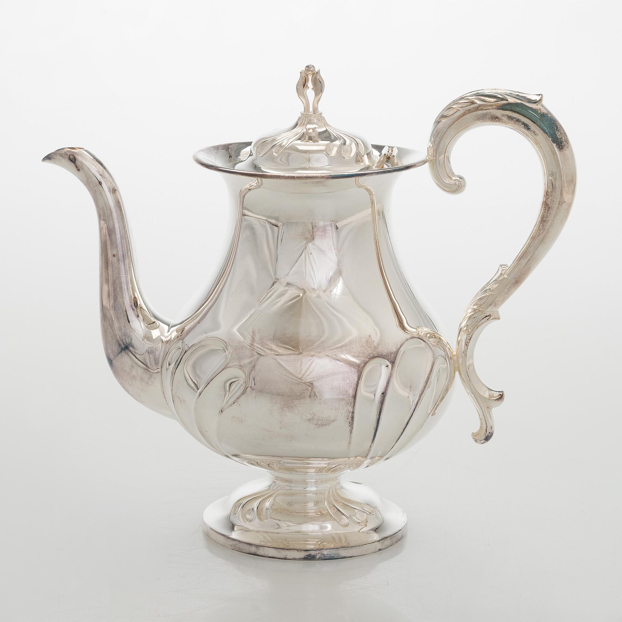 Kahvikannu, hopea, Kultakeskus Tavastehus, 1992.