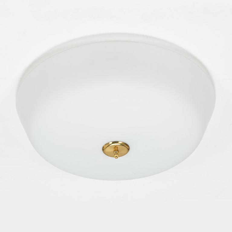 A mid-20th century ceiling light, model 101/5 Orno, Stockmann, Finland.