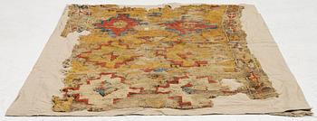 An 18th century Cappadocia 'Memling Gül" fragment, c. 67 x 45 cm.