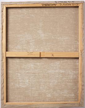 Donna Moylan, olja på duk, signerad och daterad 92-93 a tergo.