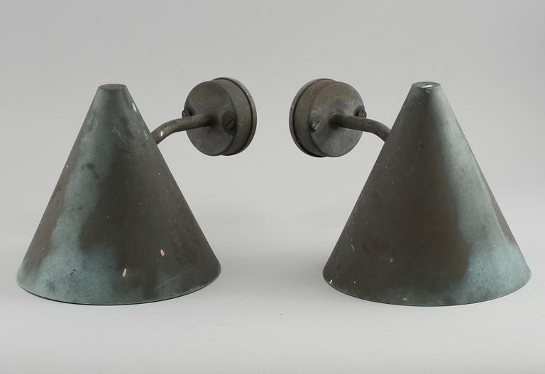 YTTERBELYSNINGAR, 2 st, koppar, "Tratten", Hans Agne Jakobsson, Markaryd, 1900-talets andra hälft.