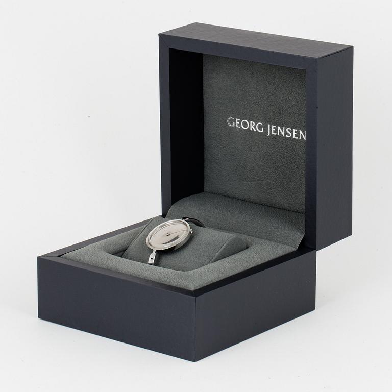 VIVIANNA TORUN BÜLOW-HÜBE,wristwatch, Georg Jensen / Chopard, 33 mm.