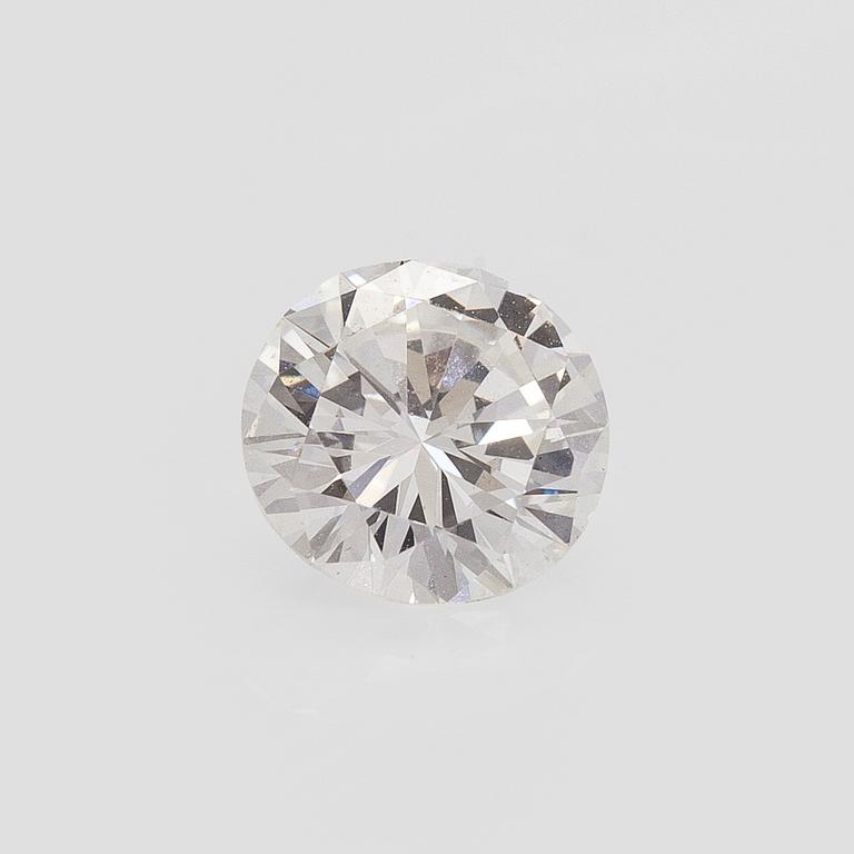Diamant, briljantslipad, 0,99 ct H / VS2.