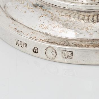 Johannes Lindegren, gräddkanna, silver, empire, Falkenberg 1813.