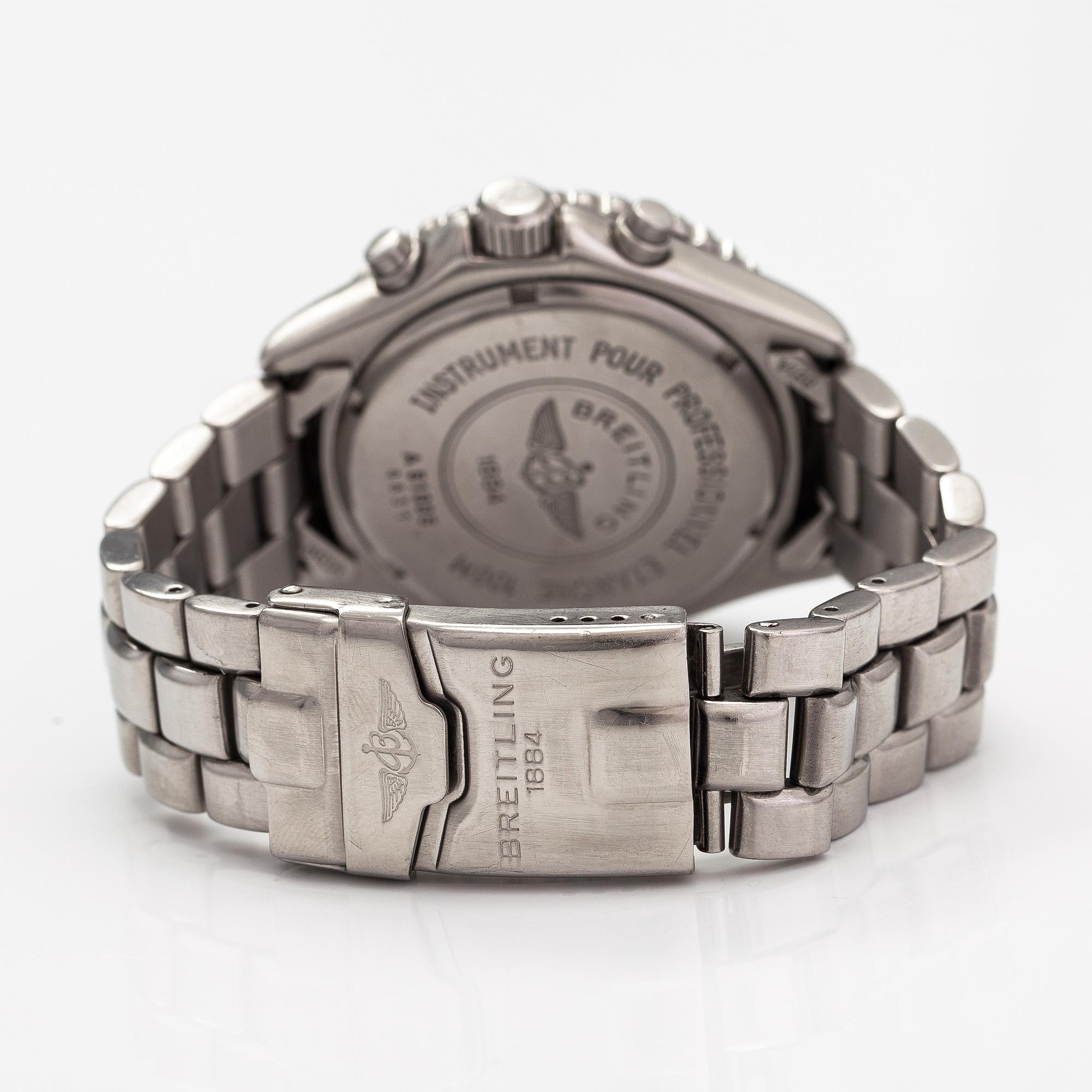 Breitling, Intruder Reveil, armbandsur, 41 mm.