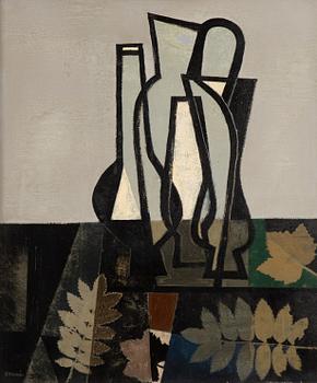 Esaias Thorén, "Komp. med vaser och blad".