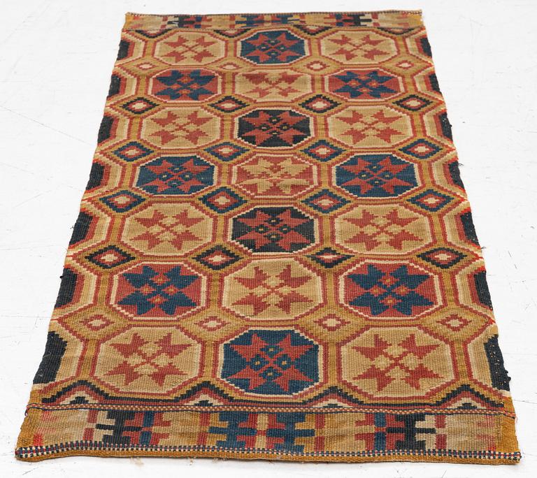 Åkdyna, rölakan, ca 105 x 49 cm Skåne, 1800-tal.