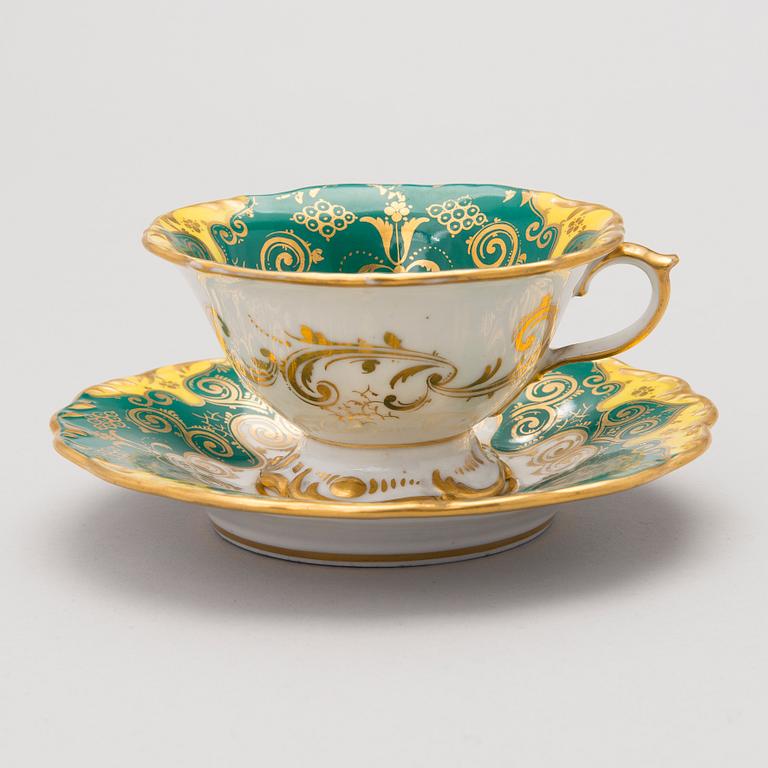 A Russian tea cup Kornilov Brothers, St. Petersburg 1840-1860.