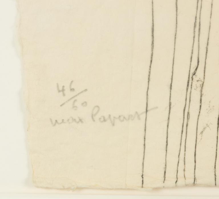 Max Papart, Portrait in half-figure.