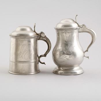 STOP, 2 st, tenn, 1800-talets första hälft.