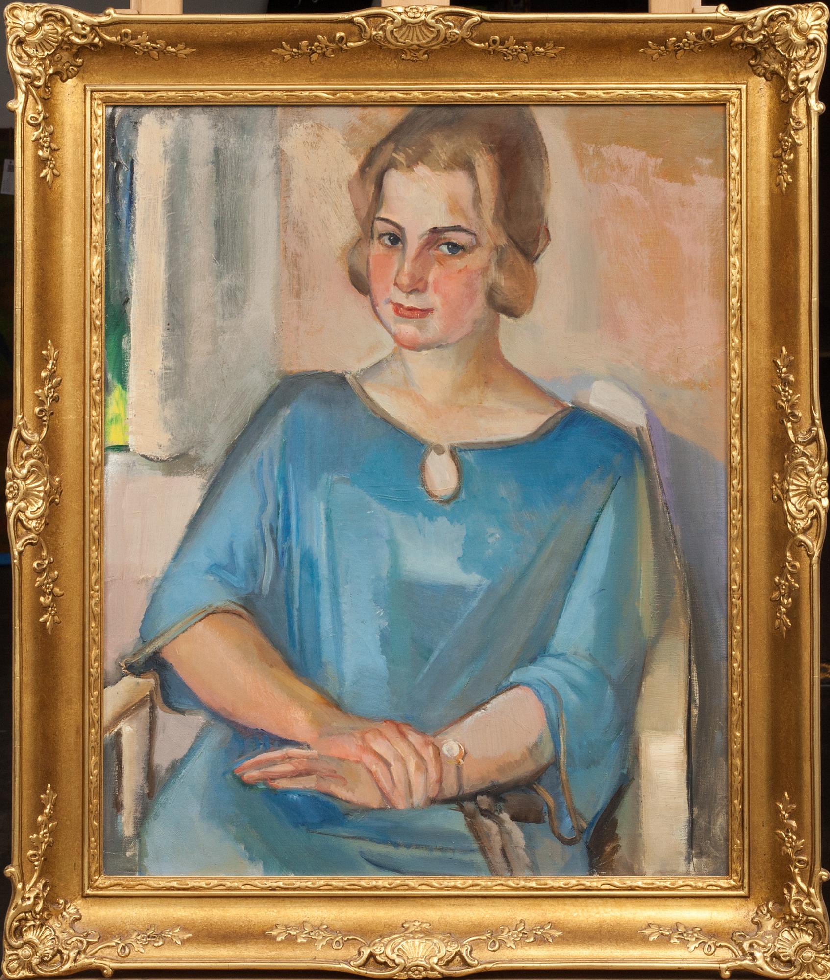 SVANTE BERGH, olja på duk, ej signerad.