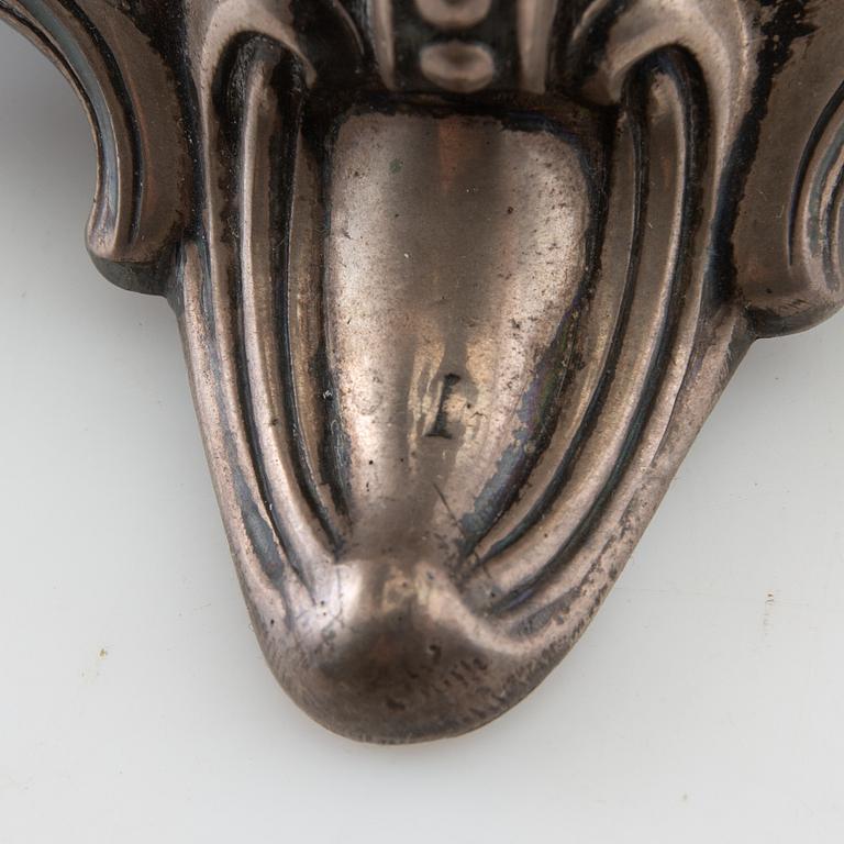 Candelabrum silver Louis XV style possibly Austria around 1900.