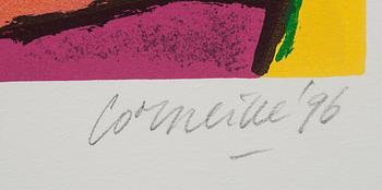 BEVERLOO CORNEILLE, 2 st, färgserigrafier, signerade, numrerade I/XXV och daterade- 96.