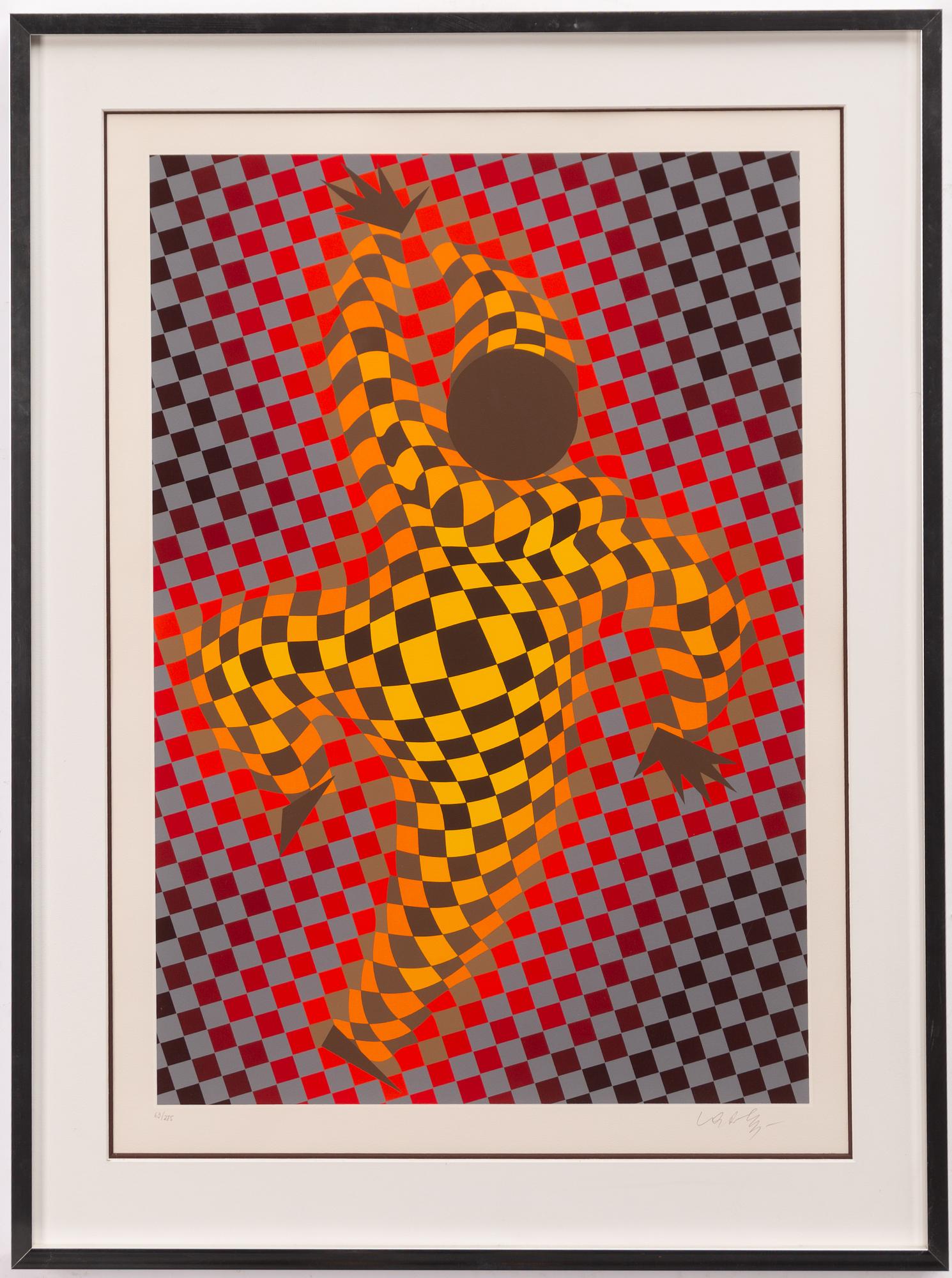 Victor Vasarely, "Harlequin".