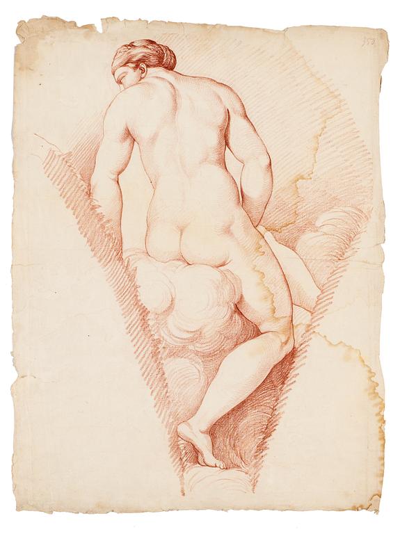 Johan Tobias Sergel, Study.