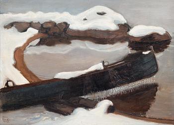 Akseli Gallen-Kallela, A WINTER SHORE.