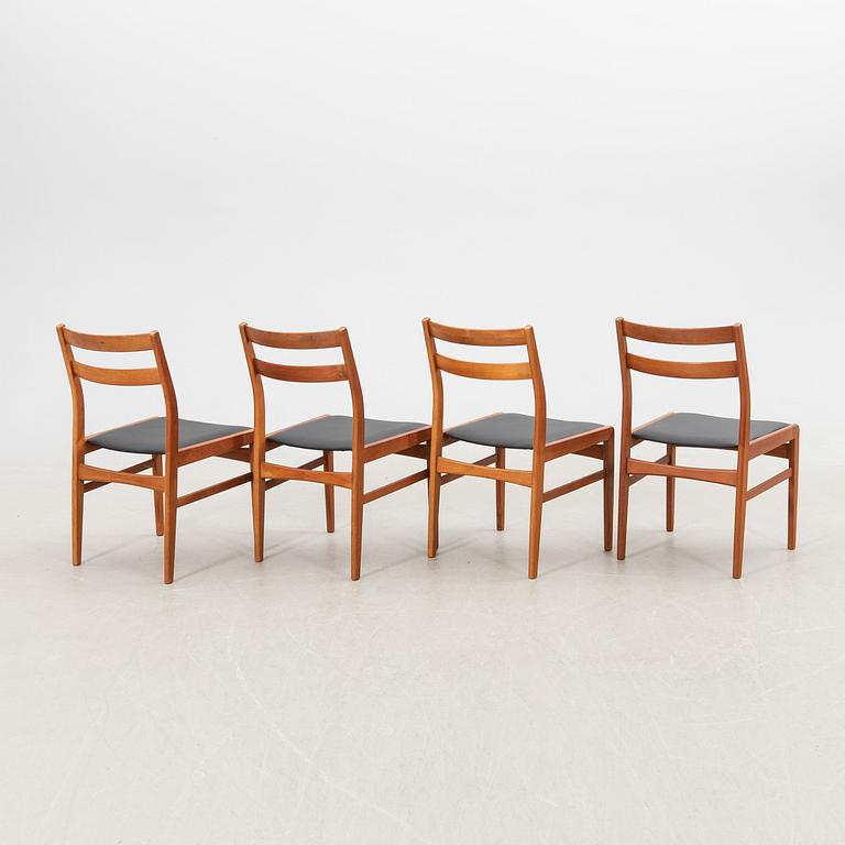 Chairs 4 pcs 1960s/70s.
