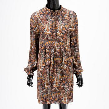 YVES SAINT LAURENT Floral Midi Dress in size 40(FR).