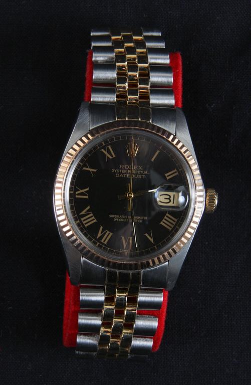 HERRARMBANDSUR, Rolex Oyster Perpetual Datejust.