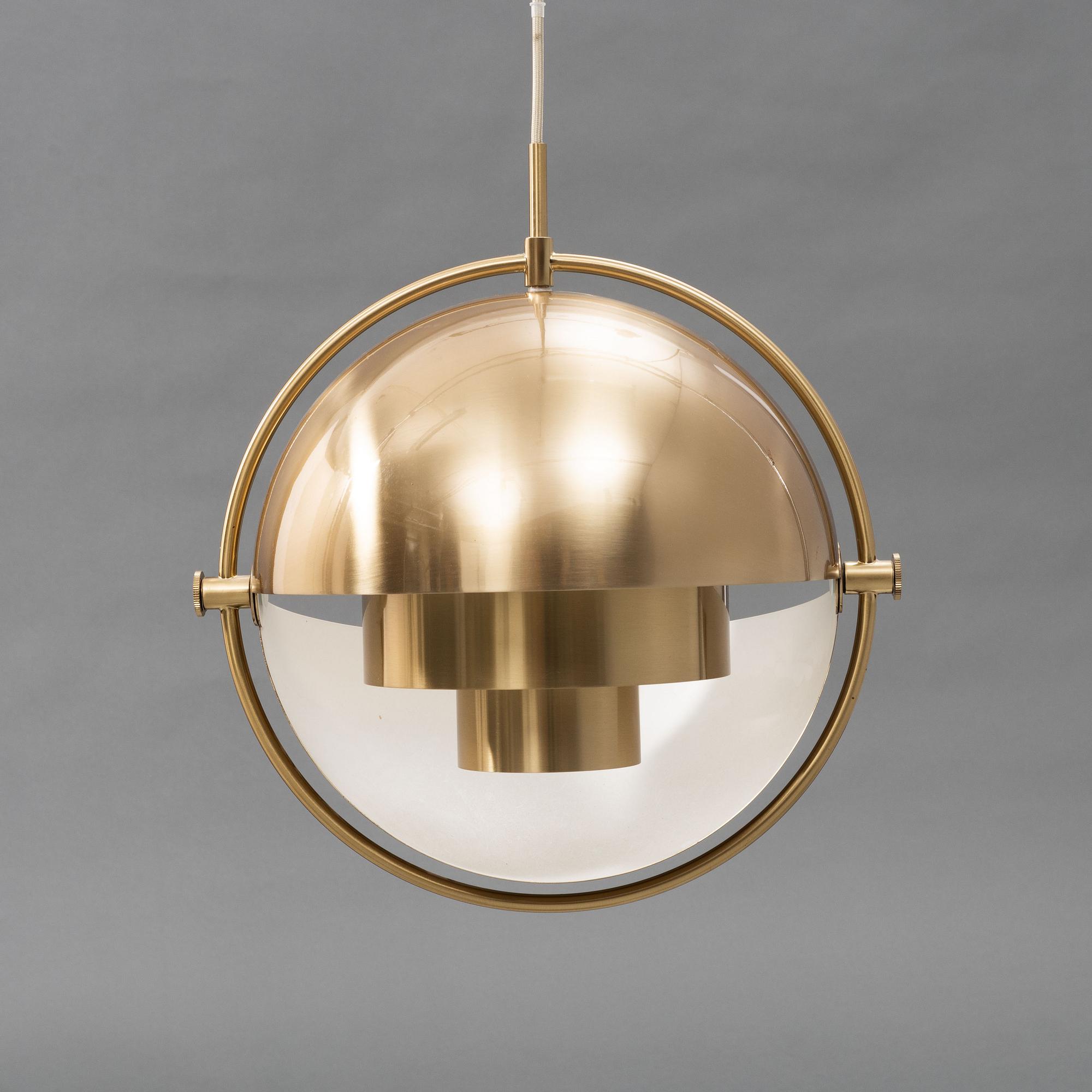Louis Weisdorf, taklampa, "Multi-Lite Pendel", Gubi.