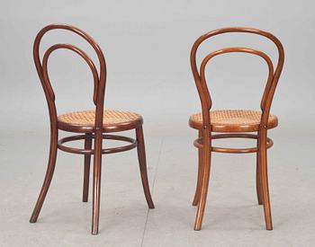 STOLAR, 4 st, Thonet, 1900-talets första hälft.