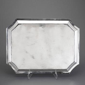 BRICKA, silver, Tyskland, CG Hallberg, 1912. 1502 gram.