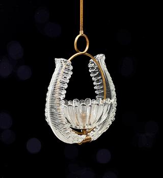 TAKLAMPA, Barovier & Toso, Italien, 1900-talets första hälft.