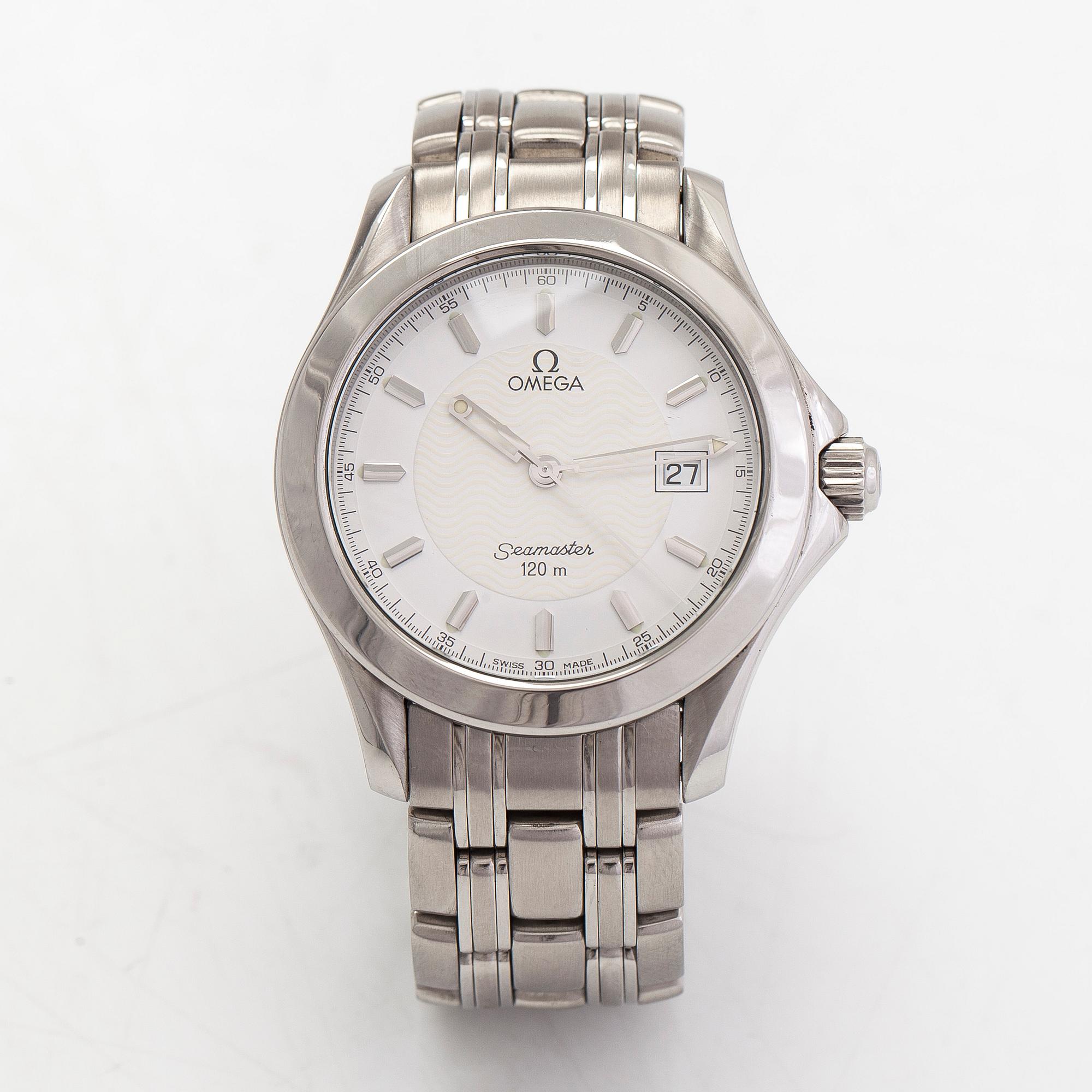 Omega, Seamaster, 120 m, wristwatch, 36 mm.