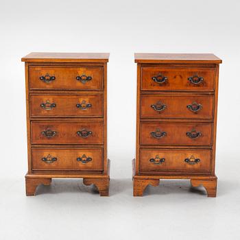 A pair of bedside tables, England, mid 20th Century / second half of the 20th Century.