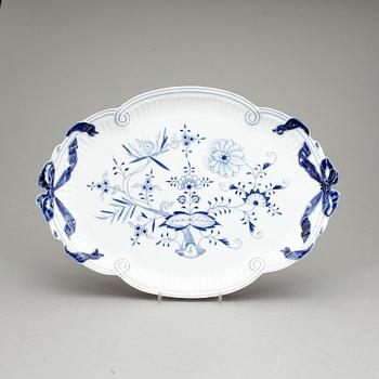 STEKFAT, porslin, Meissen, 1900-tal.