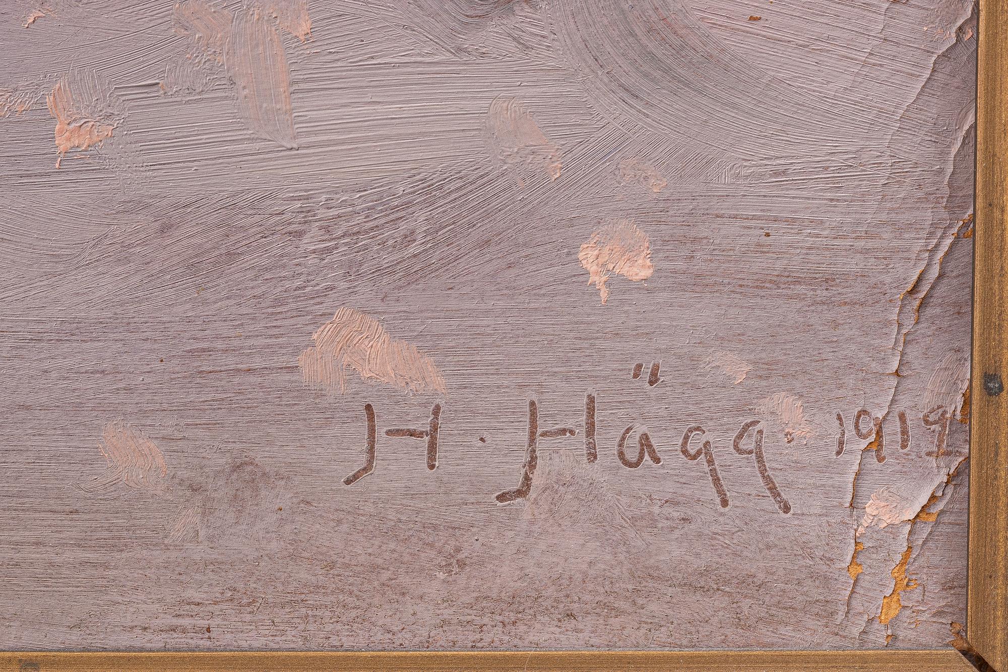 Herman Hägg, Winter motif.