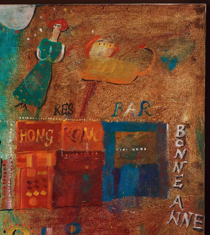 Madeleine Pyk, Scene from Paris.